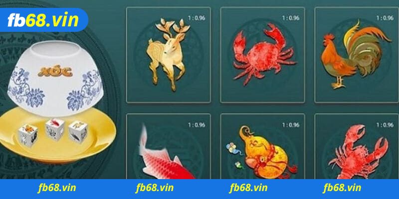 Hướng dẫn chơi bầu cua đơn giản cùng Fb68